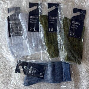 GAP Pointelle Glitter Crew Socks - Lot of 5